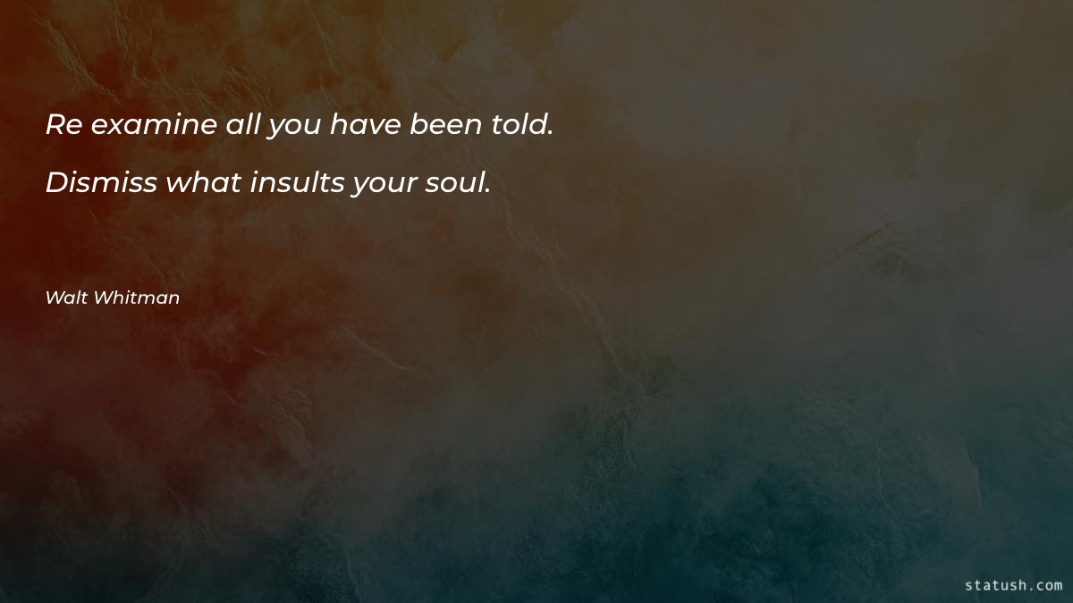 Re-examine all you have been Motivational Quotes at statush.com