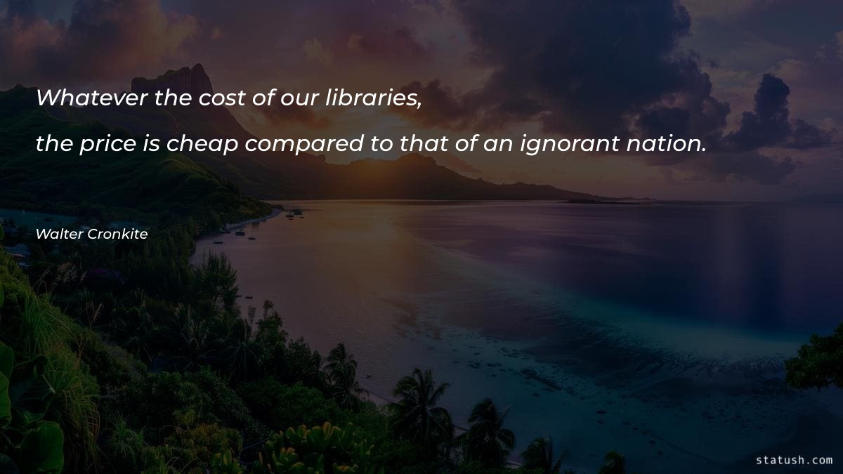 Whatever the cost of our