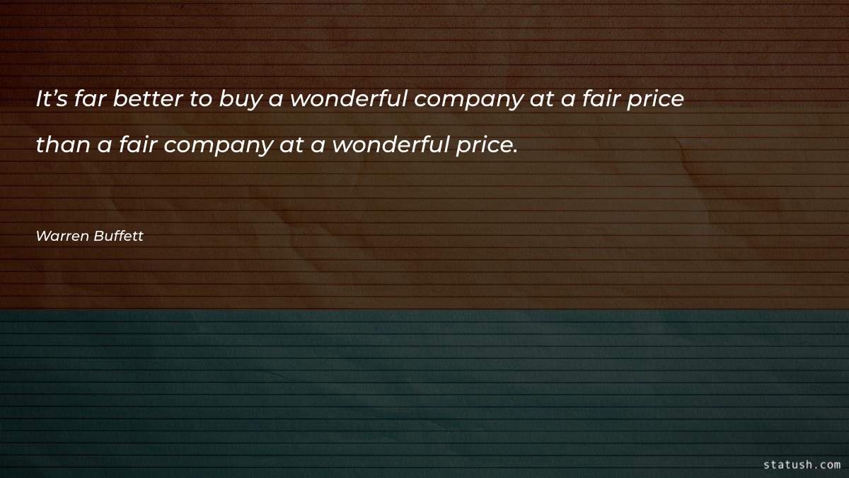 It’s far better to buy