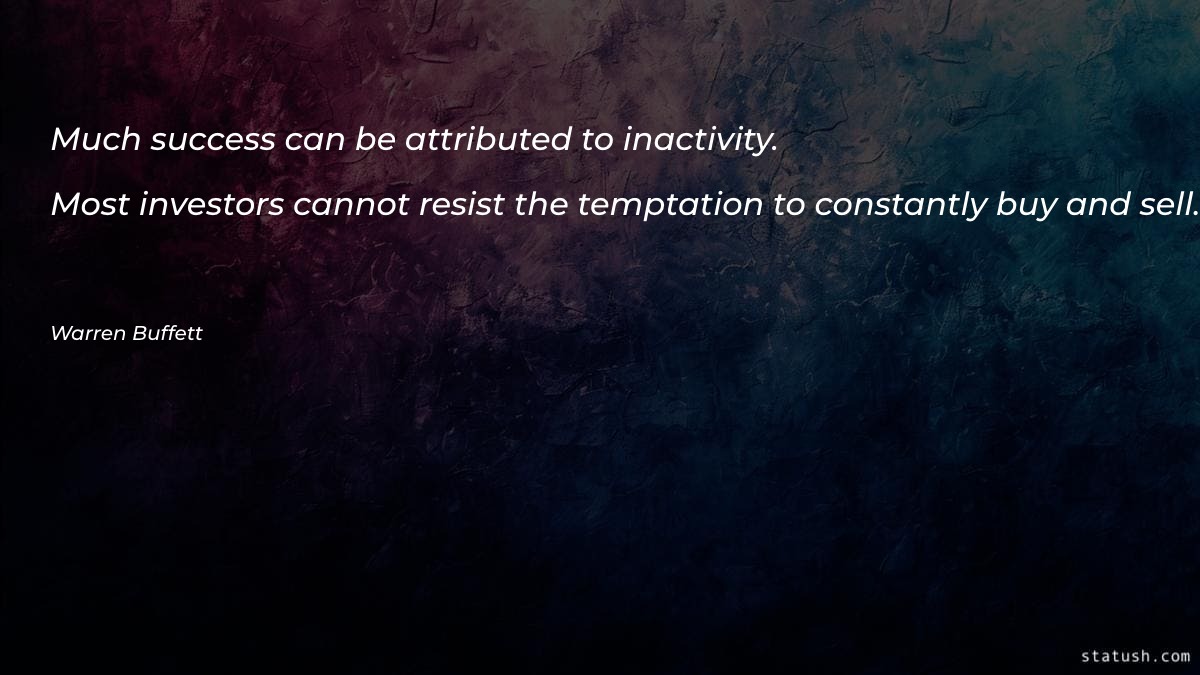 Much success can be attributed