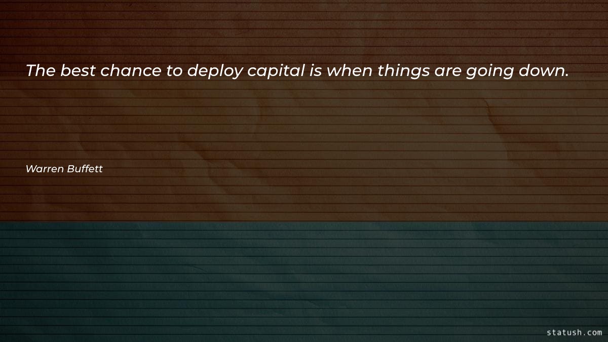 The best chance to deploy