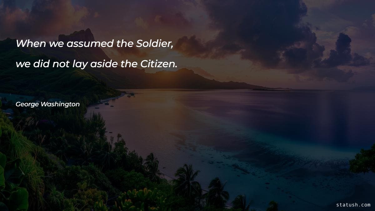 When we assumed the Soldier - Motivational Quotes at statush.com