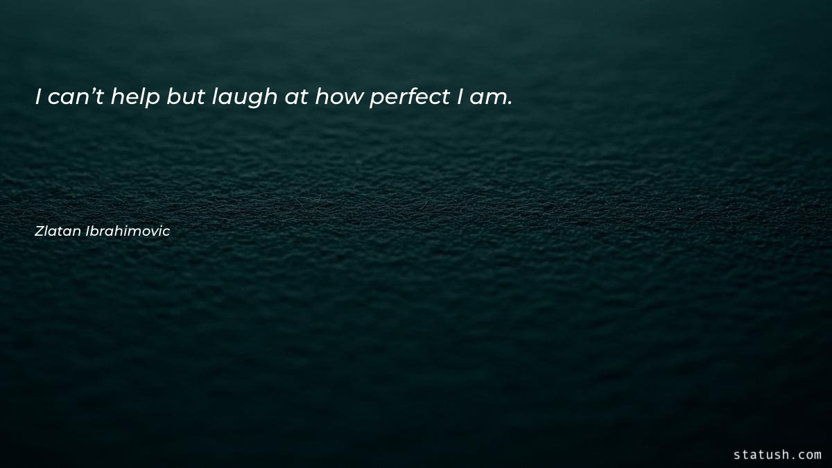 I can’t help but laugh